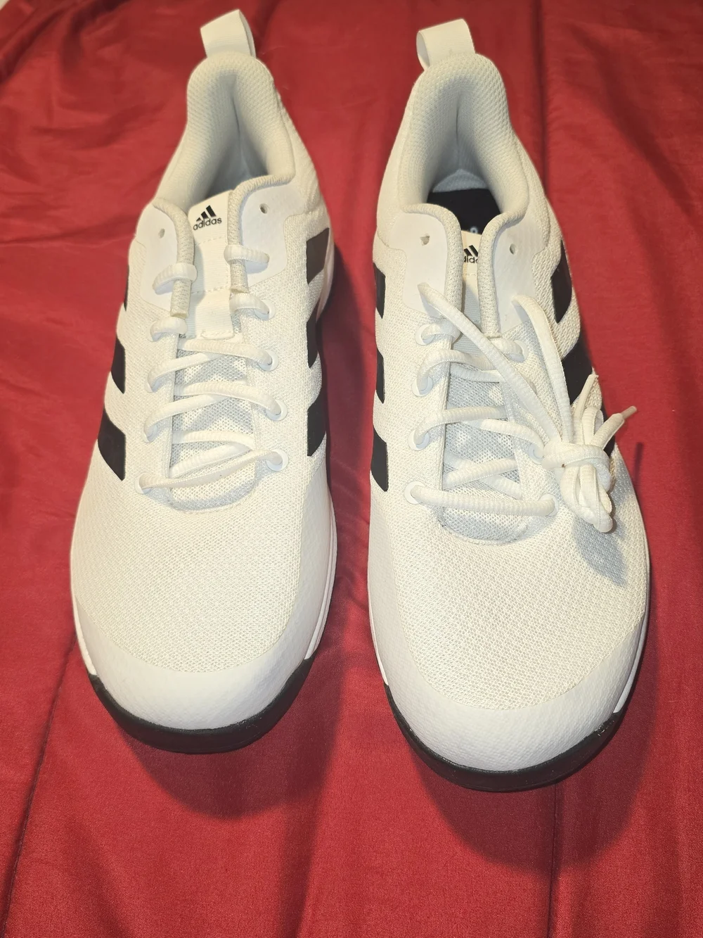adidas White and Black Men's Athletic Sneakers